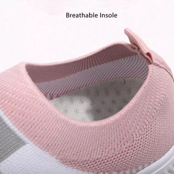 ⭕PREVIEW⭕ Black/White/Gray Knitted Sock Sneaker - Picture 6 of 8